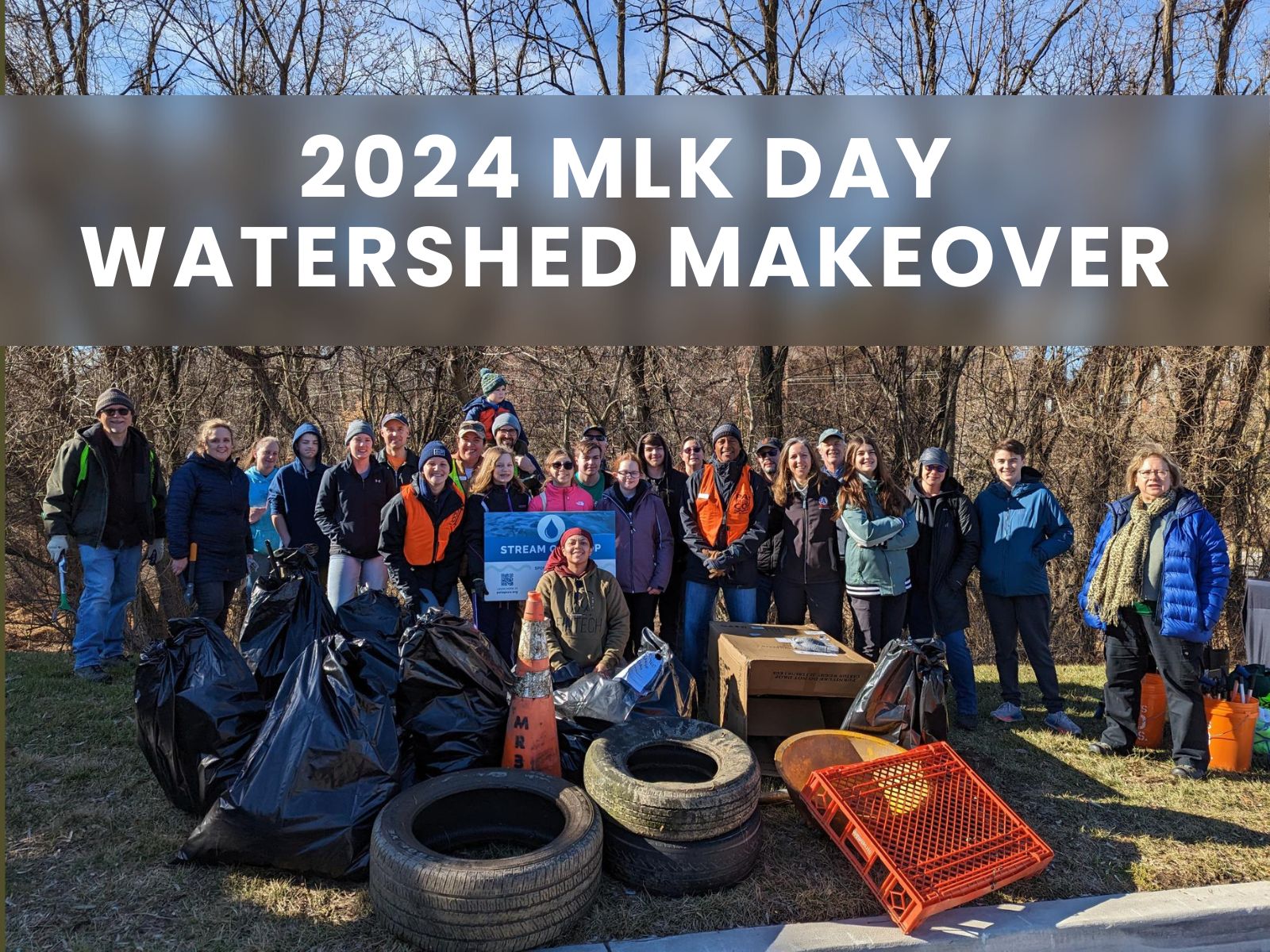 Monday, 01/15/2024 2024 MLK DAY WATERSHED MAKEOVER (Columbia, MD